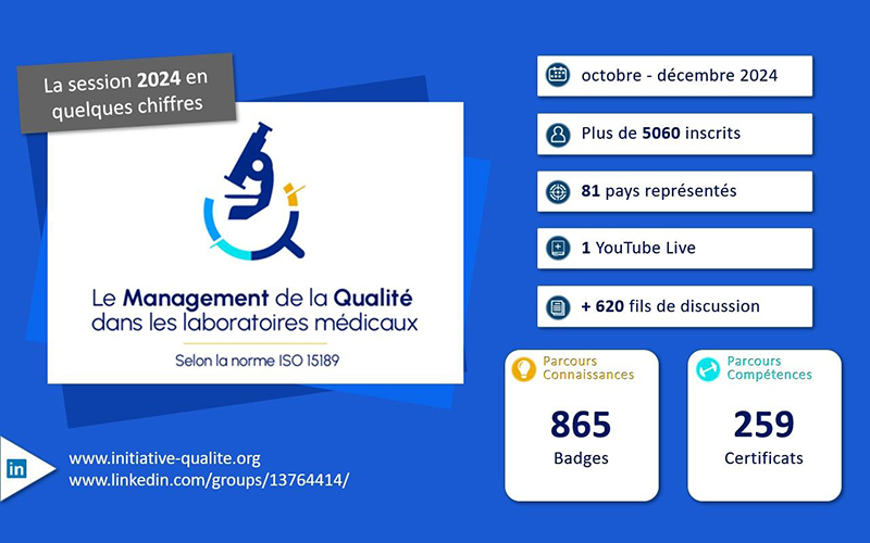 infographie sur les résultats du MOOC