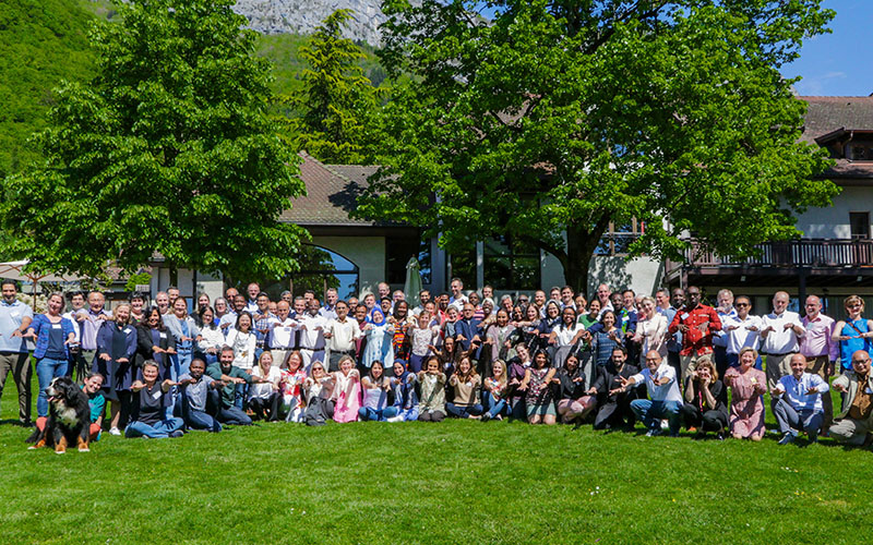 Participants of the 24th ADVAC event at Les Pensières for Global Health.